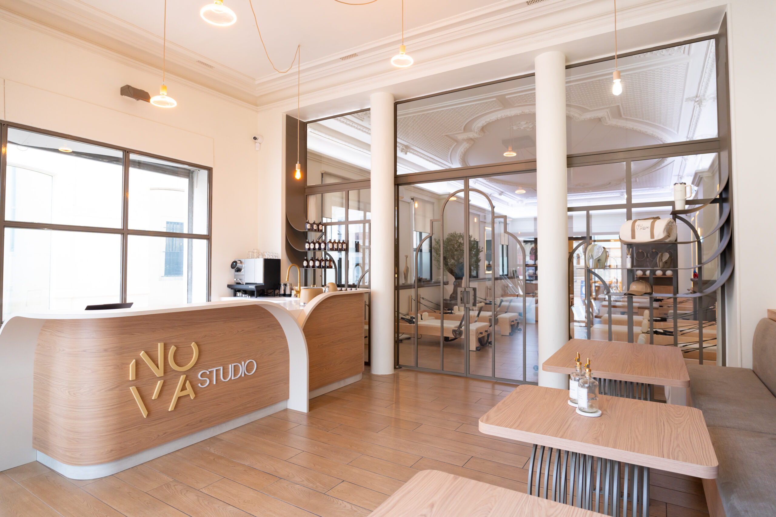 Nova Studio, Pilates Reformer, Nîmes, système domotique, éclairage, musique, contrôle d’accès, Brochet domotique